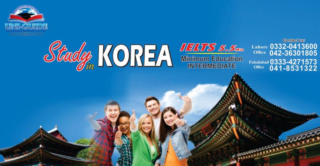 Admission Open for Study in South Korea