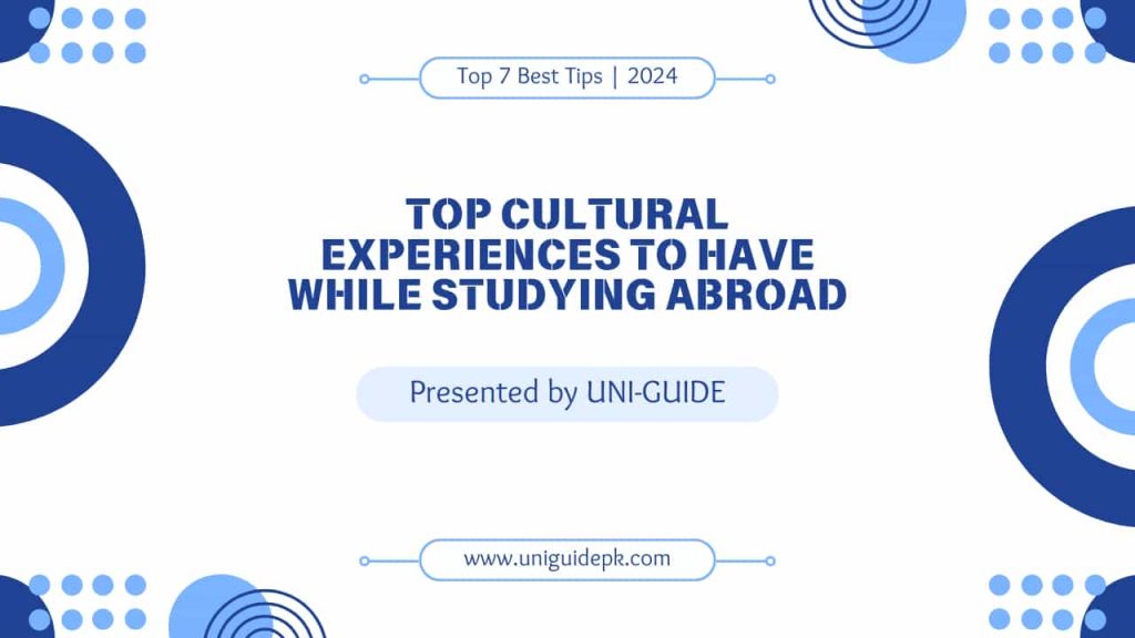 cultural experiences abroad